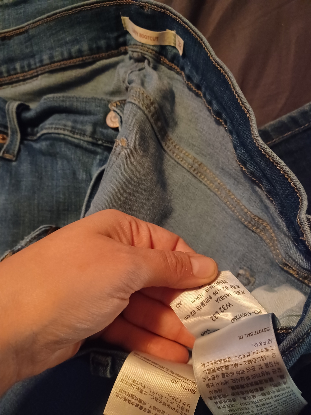 3 Pairs Sz 16 Levi Curvy Bootcut Jeans Light Medium & Dark Wash - Picture 5 of 8